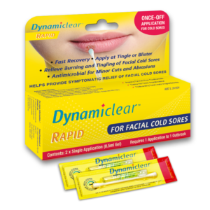 Dynamiclear Rapid Once Off Cold Sore Treatment (Twin Pack)
